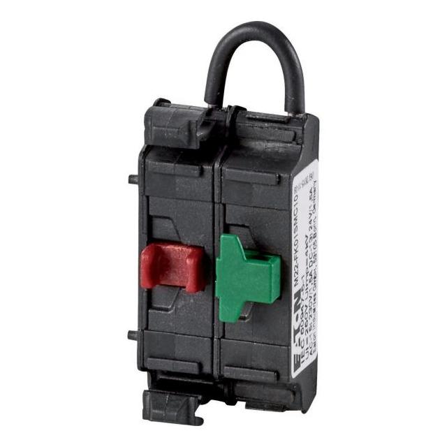 M22-FK01SMC10 Styk pomocniczy płaski 1R z samokontrolą montaż czołowy 180793 EATON