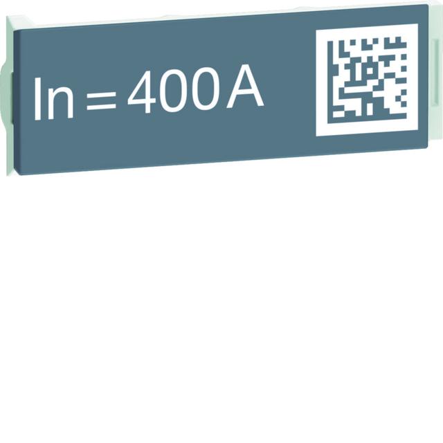ACB HW1 Wtyczka z oznaczeniem znamionowym wyłącznika 400A HWW464H HAGER