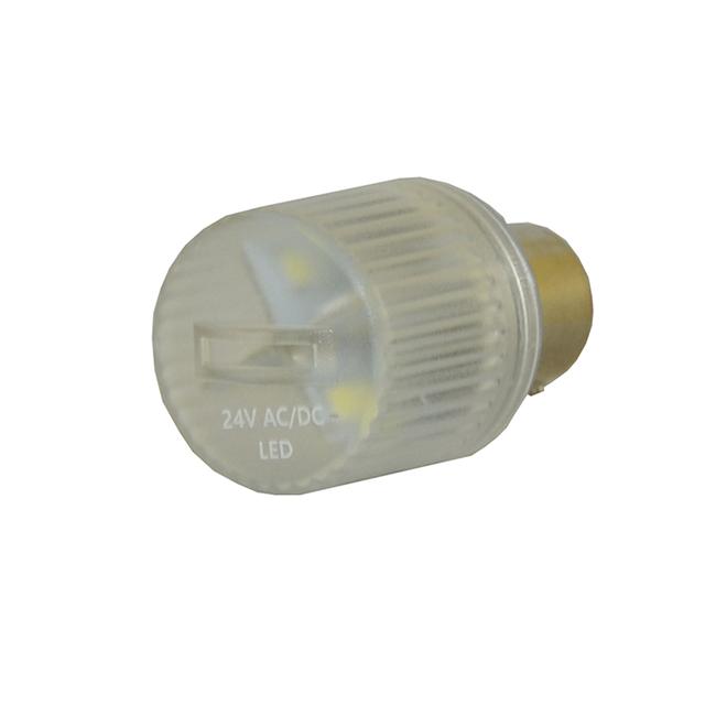 Dioda LED błyskająca 220 VDC biała