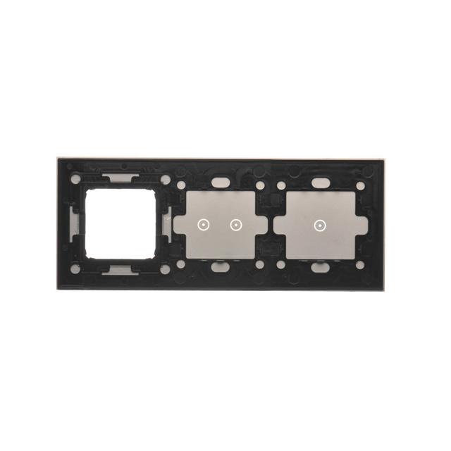 Simon 54 Touch Panel dotykowy S54 Touch 3 moduły 1 pole dotykowe+2 pola dotykowe poziome+1 otwór na