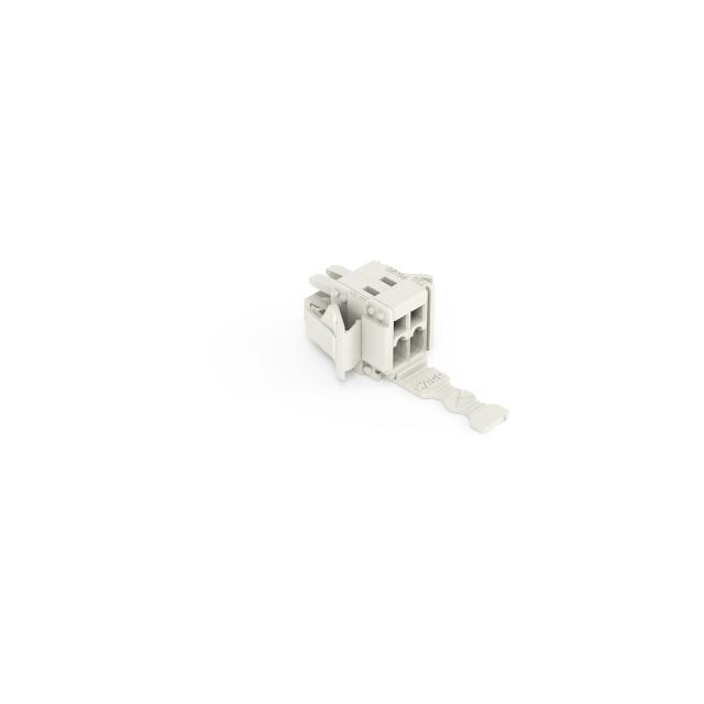 Gniazdo MCS‑MINI Classic 2‑biegunowe jasnoszare raster 3,5mm 734‑102/037‑000/032‑000 /100szt./ WAGO