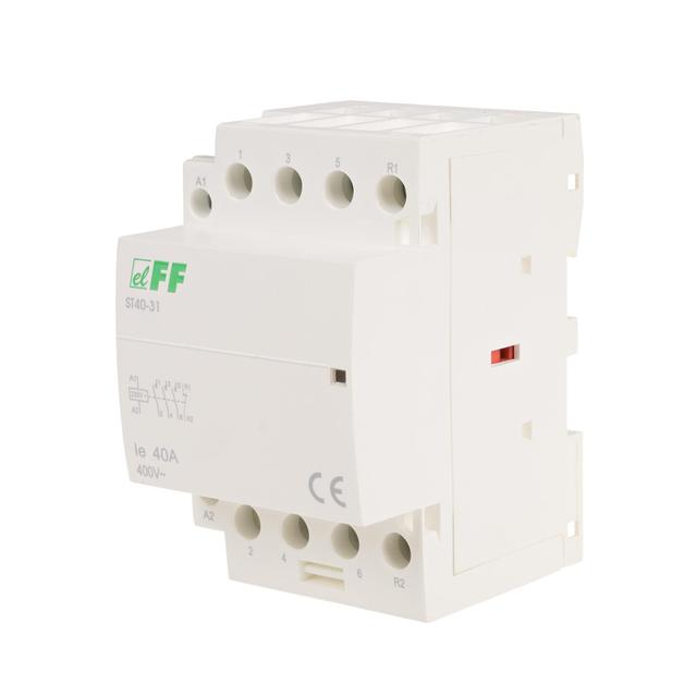 Stycznik modułowy montaż na szynie styki 3Z+1R 40A ST40-31 F&F