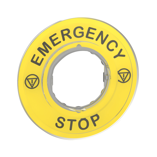 Harmony XB4 Etykieta do ESTOP EMERGENCY STOP