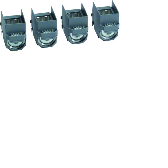 Zaciski klatkowe Al/Cu x250 4P HYB002H HAGER