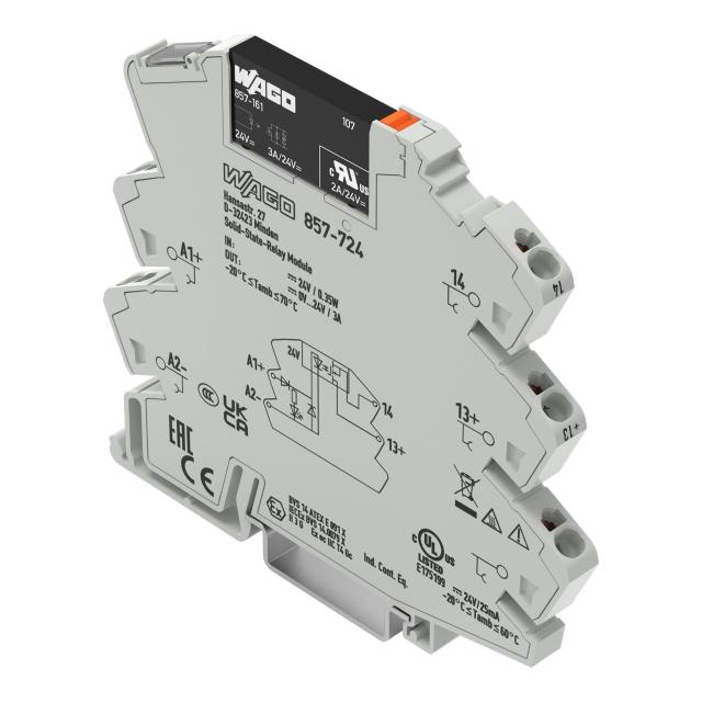 JUMPFLEX podstawka z przekaźnikiem półprzewodnikowym 24VDC/24VDC/2A WAGO
