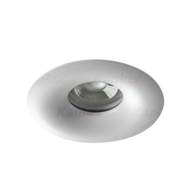 DROXY IP65 DSO-W Oczko sufitowe DROXY IP65 DSO-W okrągły stop aluminium kolor biały 1XGx5,3/GU10 KAN