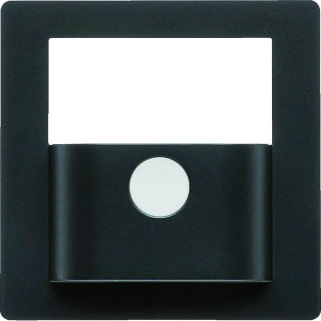 BERKER KNX e/s Q.x Płytka czołowa do modułu czujnika ruchu KNX antracyt aksamit lakierowana. 80960426 HAGER