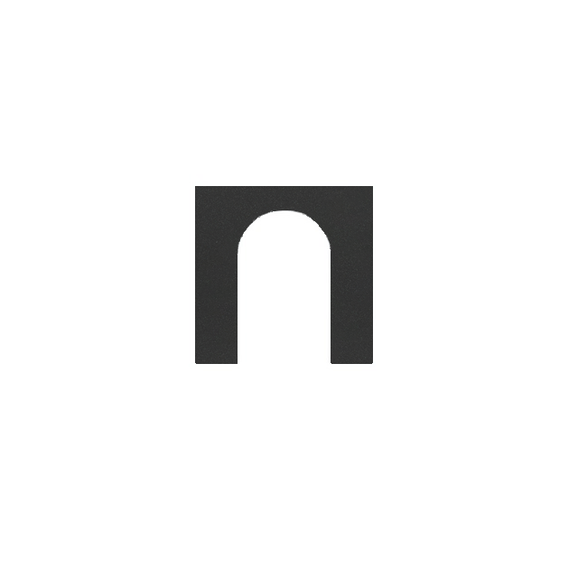 Simon 100 Pokrywa złącza optycznego / światłowodowego duplex SC/APC czarny mat