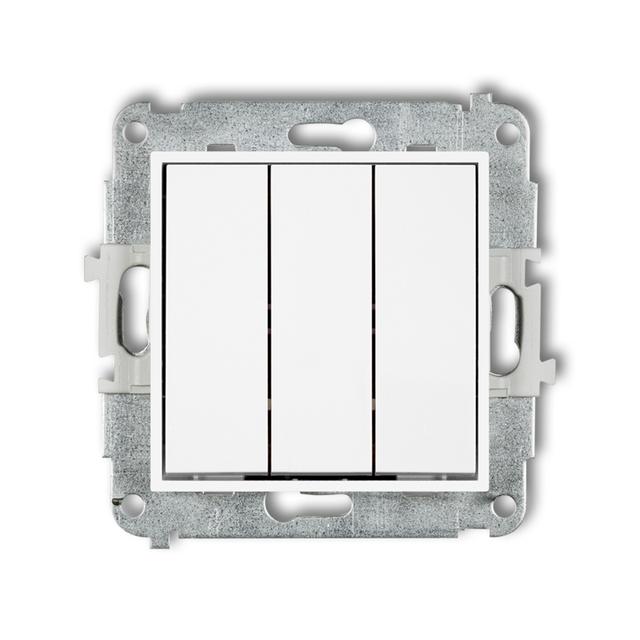 ICON Łącznik potrójny biały IWP-7 KARLIK