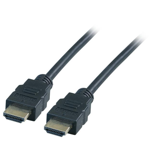 Kabel HighSpeed HDMI™ czarny Eth. A-A, M-M 4K30Hz, 15m czarny