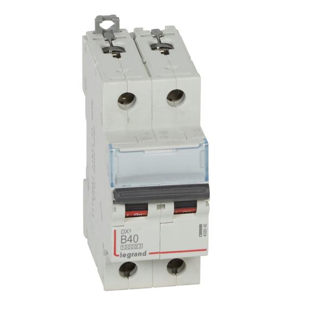 WYŁĄCZNIK NADPRĄDOWY S 312 2P B 40A 10000A SERII DX3, Legrand