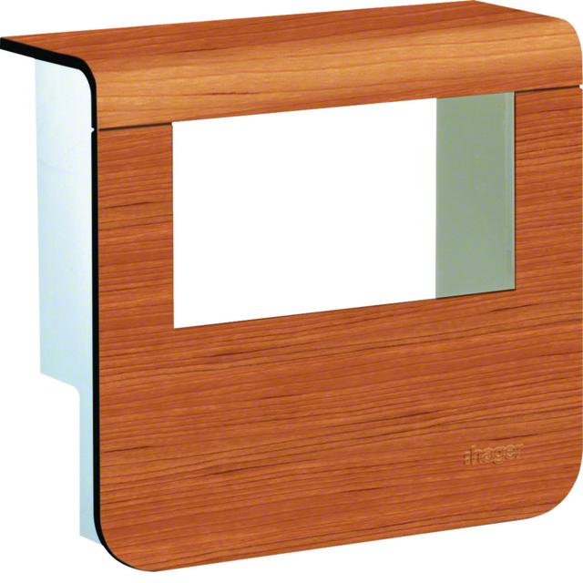 tehalit.SL Pokrywa nośnika urządzeń 20x55 2*45x45 wiśnia SL20055932D4 HAGER
