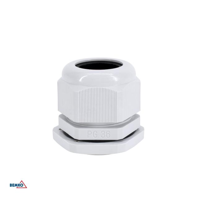 DŁAWNICA KABLOWA SZARA PG-36 (OPK. 20SZT.)