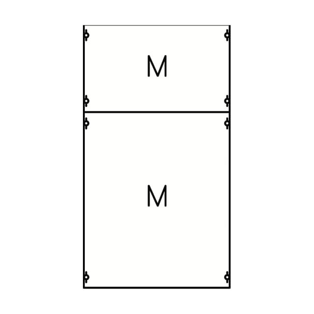 2M2A Pole rozdzielcze 2 kol.szer.
