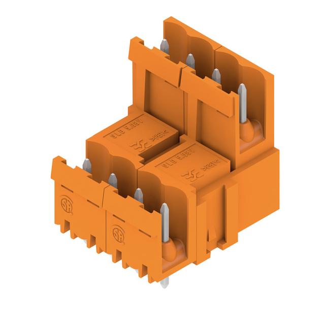 SLD 5.08V/08/180 3.2SN OR BX Wtyki PCB (złącza płyty), 5.08 mm, Liczba biegunów: 8, kąt odejścia: 180° /50szt./ 1725670000 WEIDMÜLLER