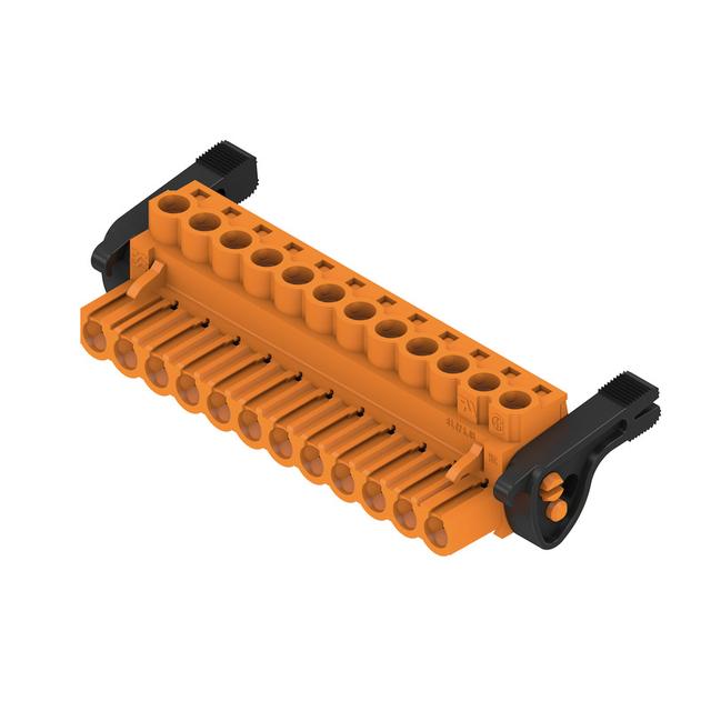BLZP 5.08HC/12/180LR SN OR BX Wtyk PCB (złącze wiązki), 5.08 mm, Liczba biegunów: 12, Przyłącze z jarzmem /24szt./ 1944930000 WEIDMÜLLER