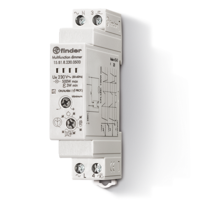 Ściemniacz elektroniczny serii 15: n.d. n.d. 230V AC 15.81.8.230.0500 /5szt./ FINDER