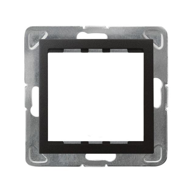 IMPRESJA Adapter podtynkowy systemu 45 do serii Impresja kolor antracyt AP45-1Y/m/50 OSPEL