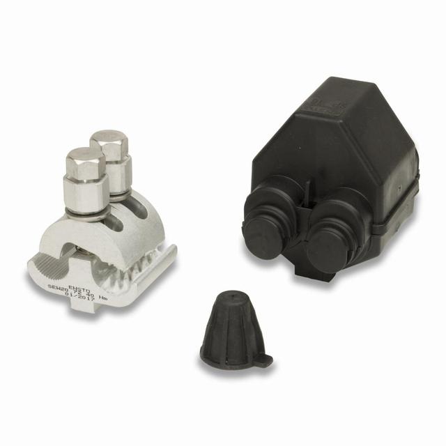 Zacisk z łbem zrywalnym jednostr. przeb. izolację Al, 35-157 mm2 goły / 50-157 mm2 PAS