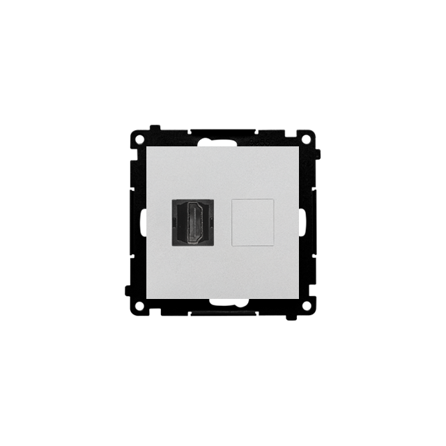 Simon 55 Gniazdo HDMI Aluminium mat TGHDMI.01/143 KONTAKT