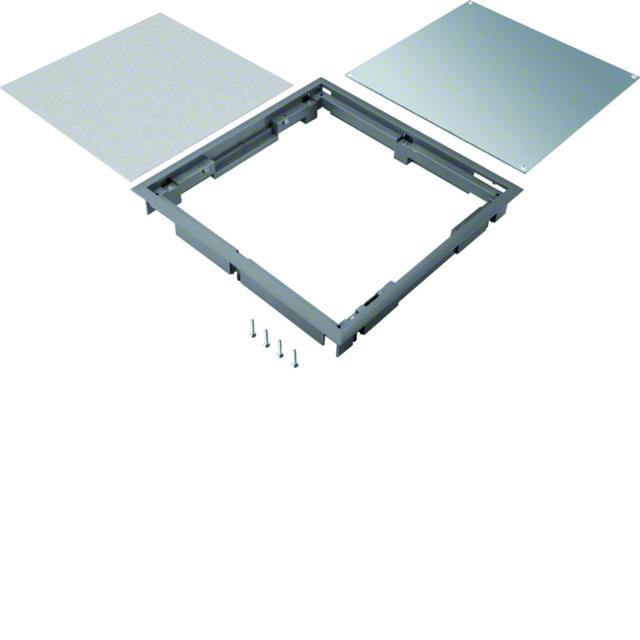tehalit.VE-EE Pokrywa pełna płytki montaż Q08 294X294 12mm stal szary PA BDQ08127011 HAGER
