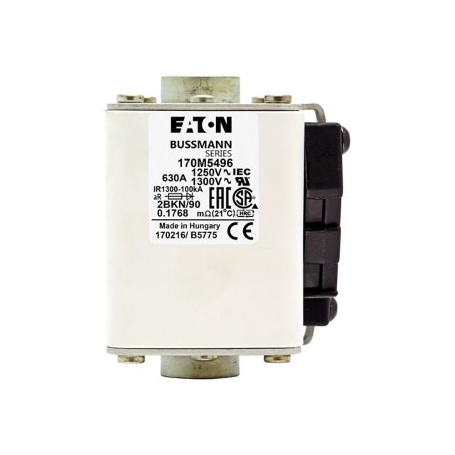 FUSE 700A 1250V 2BKN/90 AR CU Wkładka szybka 700A AC 1250V rozmiar 2 61x77x91 mm aR IEC UL 170M5497