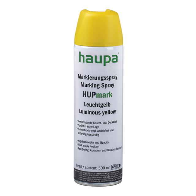 Marker w sprayu HUPmark żółty 500ml