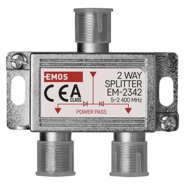 Rozgałęźnik antenowy 2xTV EM2342 J0102 EMOS