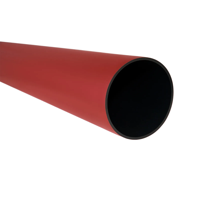 Rura osłonowa sztywna do przecików i przewiertów ROS-ZK 160/9,1 - czer/czar - 12mb