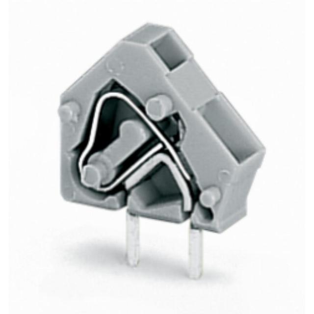 złączka do płytek drukowanych czerwona raster 5/5,8 mm