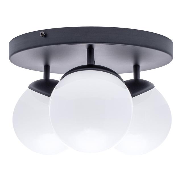 Milagro plafon Sfera Black 3xE14 MLP8858
