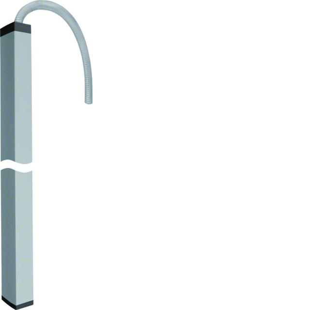 tehalit.DA200 Kolumna dwustronna DA200-80 z elastycznym przyłączem H=2m aluminium DAF2802000ELN HAGE