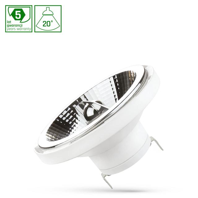ŻARÓWKA LED AR111 G53 12V 11W SMD 20st NW WHITE SPECTRUM