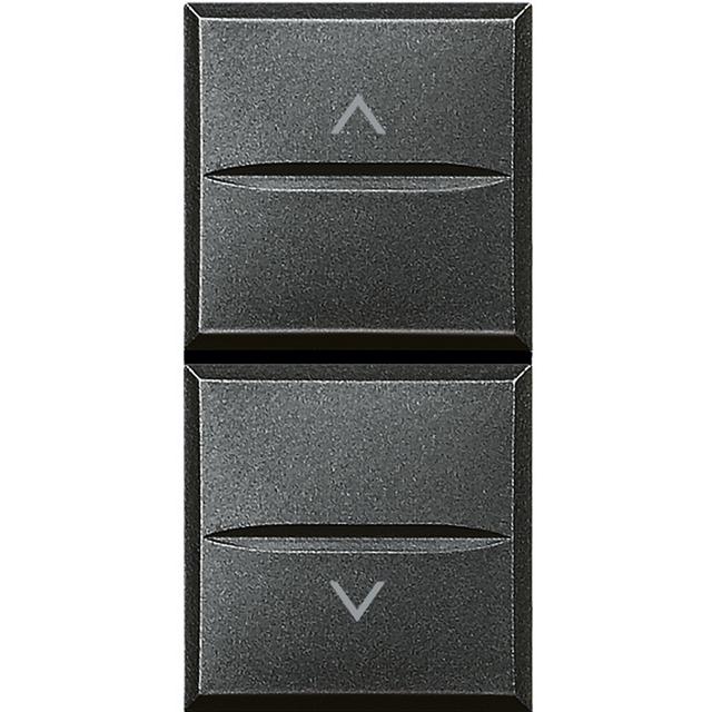 AXOLUTE - PRZEŁĄCZNIK 1-0-2 1 MODUŁ AXIAL ANTRACYT, Bticino