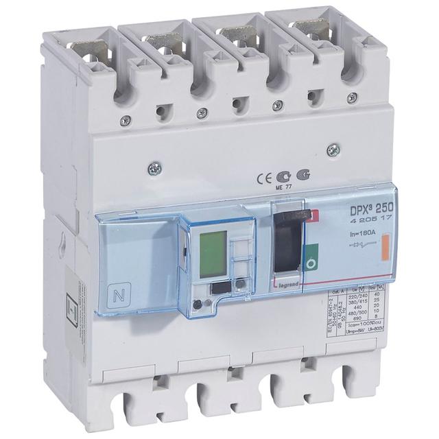 Wyłącznik DPX3 250 El Sg 4P 160A 25Ka 420517 LEGRAND