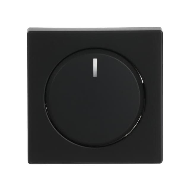 FUTURE Pokrywa z pokrętłem i lampką neonową Podwyższona konstrukcja Do ściemniaczy Busch-Dimmer czar