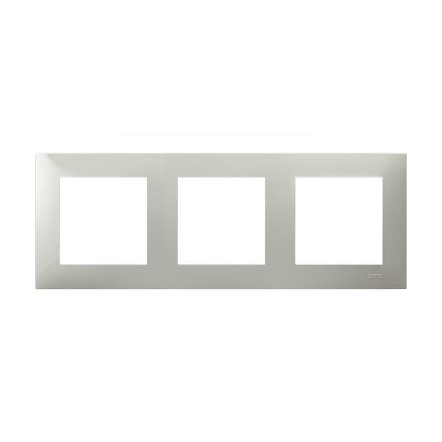 SZAFIR Ramka potrójna - kolor kaszmirowy beż