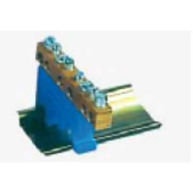 Z-3101 ,  Zacisk ochronny, otwory: 2x16 mm2, 4x4 mm2, niebieski