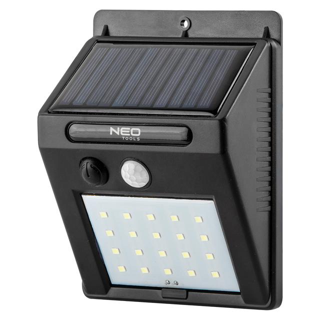 Lampa solarna ścienna 20 SMD LED 250 lm NEO GTX 99-055 GTX Poland