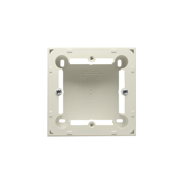 puszki instal. Puszka natynkowa płytka (31mm) pojedyncza beż MPN1/12 KONTAKT