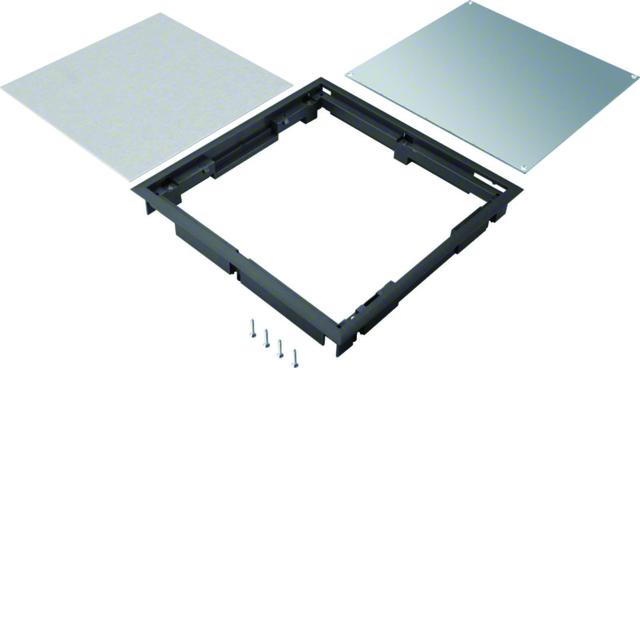 tehalit.VE-EE Pokrywa pełna płytki montaż Q08 294X294 5mm czarny PA BDQ08059005 HAGER