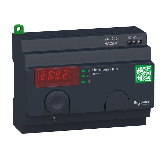 Harmony XB5R Moduł bramki Modbus TCP/ Linia szeregowa 24-240 V AC/DC ZBRN2 Schneider