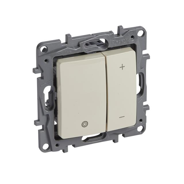 NILOE - ŚCIEMNIACZ UNIWERSALNY 400 W 2-PRZEWODOWY KREMOWY, Legrand