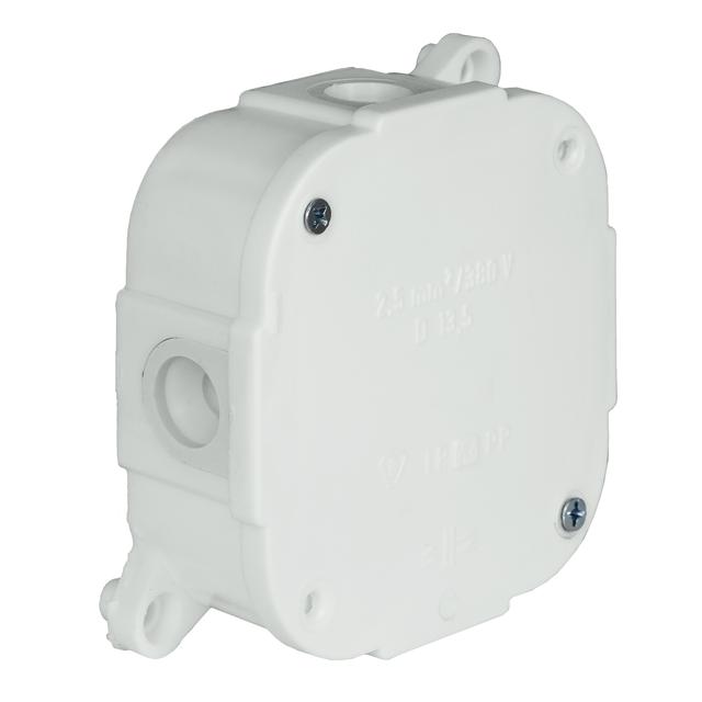VP-74 Puszka n/t 88x88x40mm IP44 400V biała VP 074-01 61.173 OPATÓWEK