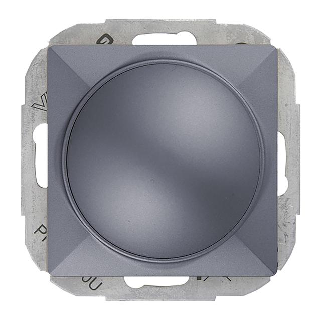 Ściemniacz obrotowy LED Pearl, 230V, 50Hz, Pmin:3W, Pmax:35W, SO-1P/LED, antracyt