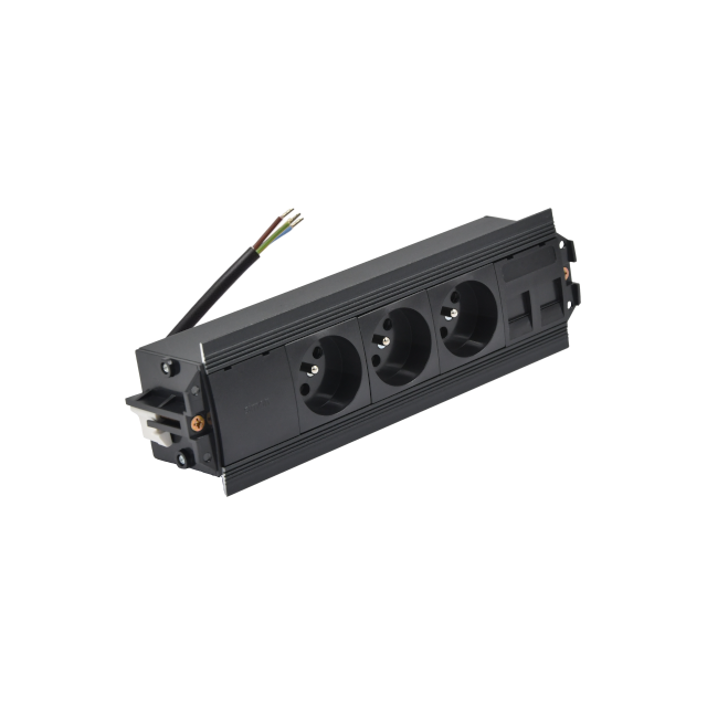 SIMON 480 TS48-510E300K0-44 Indesk 3 gn. typ E i płytka dla 2 złączy RJ45 keystone; złącze w układzi