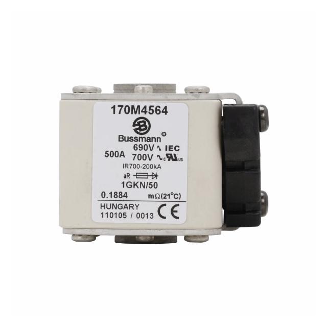 FUSE 500A 690V 1GKN/50 AR UC Wkładka szybka 500A AC 690V rozmiar 1 53x69x51 mm aR IEC UL, 170M4564 E