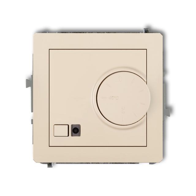 DECO Elektroniczny regulator temperatury z czujnikiem powietrznym beżowy 1DRT-2 KARLIK