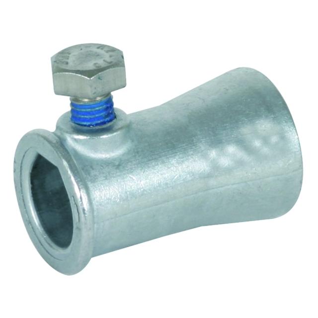 Gniazdo mocowania pręta izolacyjnego fi 16 mm, ze śrubą, ZG, stal nierdzewna NIRO