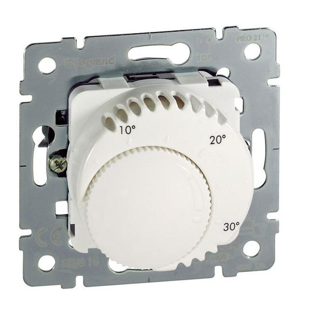 SISTENA LIFE REGULATOR TEMPERATURY ZE STYKIEM ARCTIC 230V~, Legrand